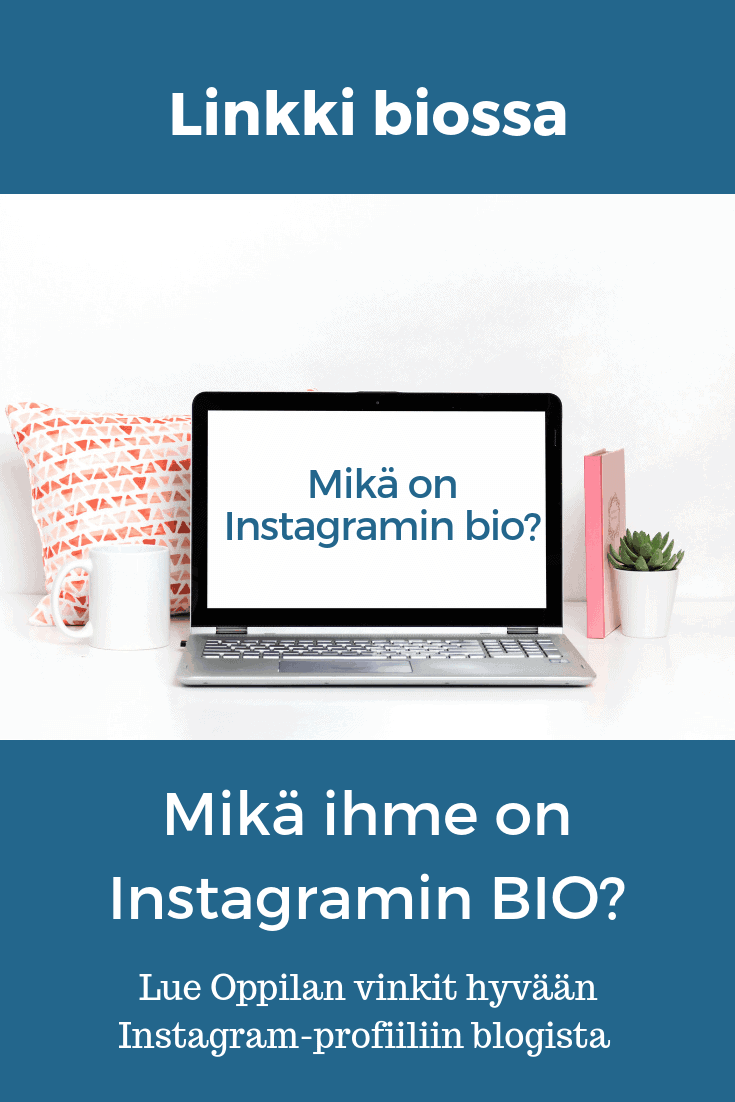 Linkki biossa - mikä ihme on Instagramin bio? 1