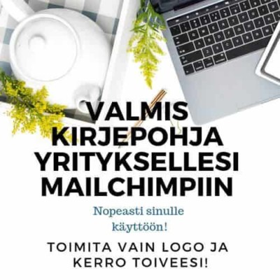 Mailchimp-kirjepohja