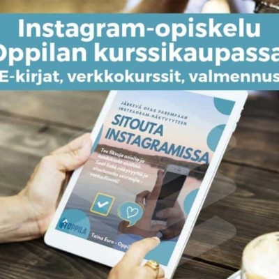 Instagram-opiskelu