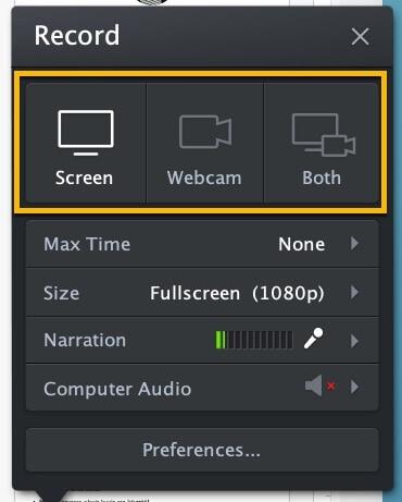 Screencast-o-matic ruudun tallennus