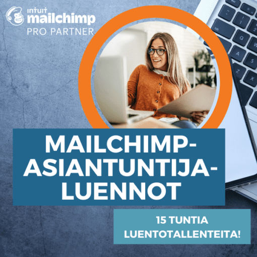 Mailchimp-luentopaketti tallenteet