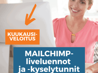 Mailchimp-kuukausipaketti