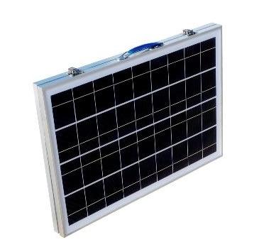 Siirrettävä ja kannettava aurinkopaneelisalkku - varaudu aurinkoenergialla