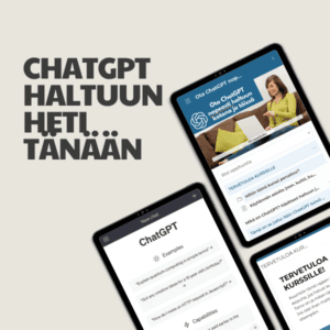 ChatGPT- ja muut tekoälykoulutukset 4